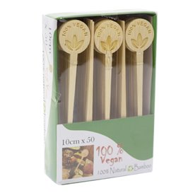 Vegan Bamboo Marking Stick 10cm (50 Units) 