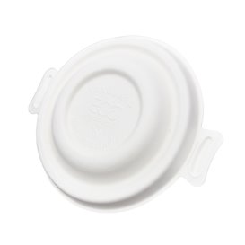 Sugarcane Lid White for Bowl 175 and 235ml (600 Units)
