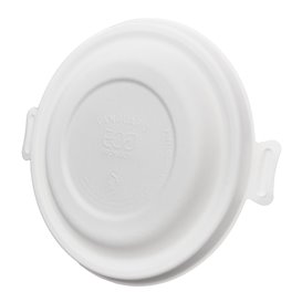 Sugarcane Lid White for Bowl 470ml (50 Units)