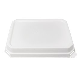 Lid in PLA for Sugarcane Tray 16,5x21,5cm (200 Units)