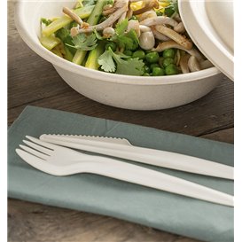 Kraft Cardboard Cutlery Kit Fork and Knife (50 Units)