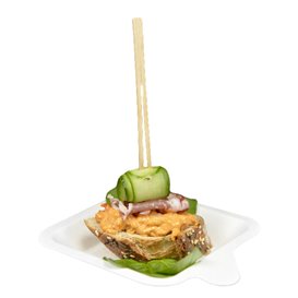 Double Bamboo Skewer 15 cm (100 Pezzi)