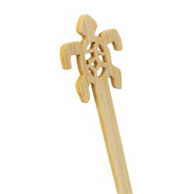 Turtle Bamboo Drink Stirrer 18cm (50 Units) 