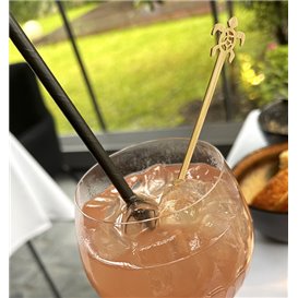 Turtle Bamboo Drink Stirrer 18cm (50 Units) 