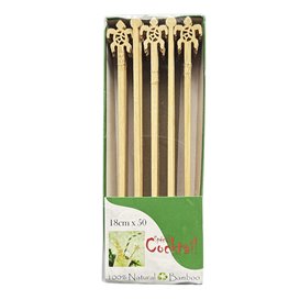 Turtle Bamboo Drink Stirrer 18cm (50 Units) 