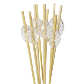 Bamboo Skewer Diamond 9cm (100 Units)