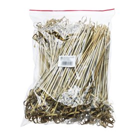 Natural Bamboo Bow Skewer 18cm (100 Units)  