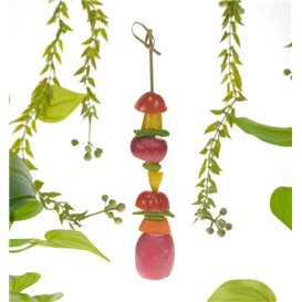 Natural Bamboo Bow Skewer 18cm (250 Units)  