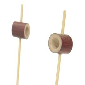 Bamboo Skewer with Red Ring 12cm (1000 Units)