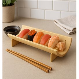 Bamboo Tray 20x10,5x4,5cm (12 Units)