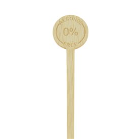 Bamboo 0% Alcohol Drink Stirrer 18cm (600 Units)