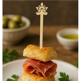 Bamboo Skewer “Bouddha 2” 12cm (600 Units)