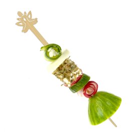 Bamboo Skewer “Bouddha 2” 12cm (600 Units)