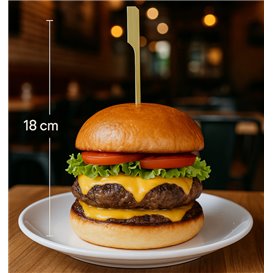 Natural Bamboo Golf Skewer 18cm in box (1.200 Units)