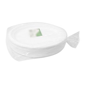 Sugarcane Tray White 26x20 cm (500 Units)