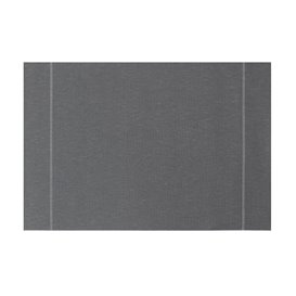 Reusable Cotton Placemat "Day Drap" Anthracite 32x45cm (72 Units)