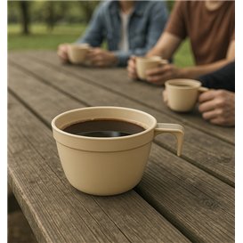 Reusable Cup PP Beige 190ml (1.000 Units)