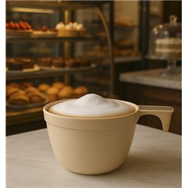 Reusable Cup PP Beige 190ml (25 Units)