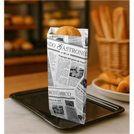 Paper Baguette Bag Times 12+2x26cm (2.000 Units)