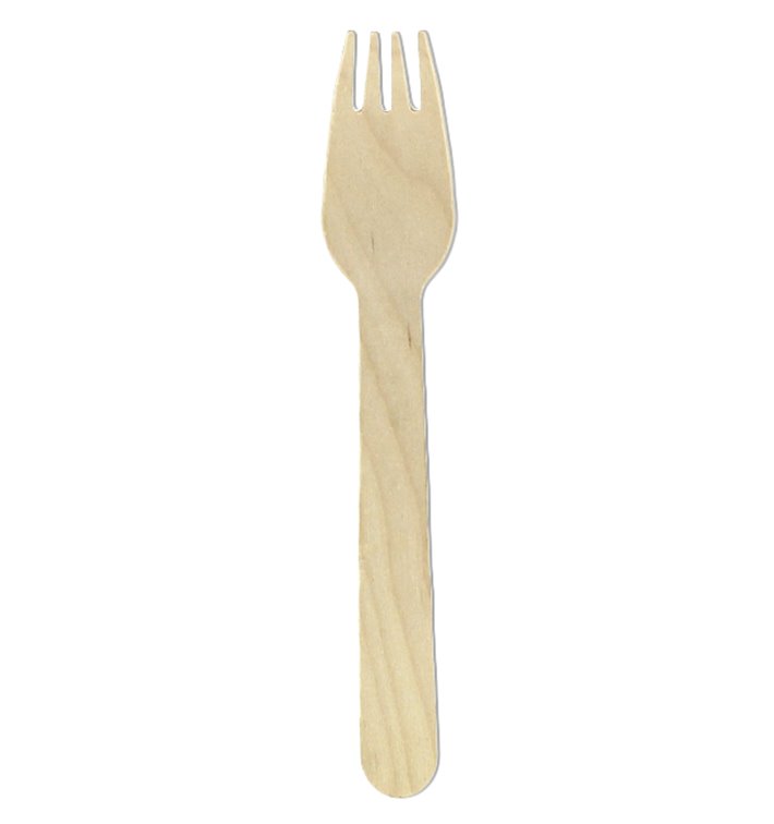 Wooden Fork Eco 16cm (1200 Units)