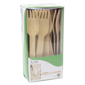Wooden Fork Eco 16cm (1200 Units)