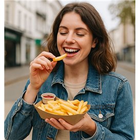 Sugarcane Container Natural Ø6,0cm 60ml (100 Units) 