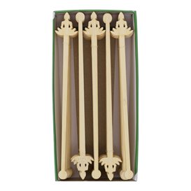 Bamboo Stirrer “Bouddha 1” for Drink 14cm (50 Units) 