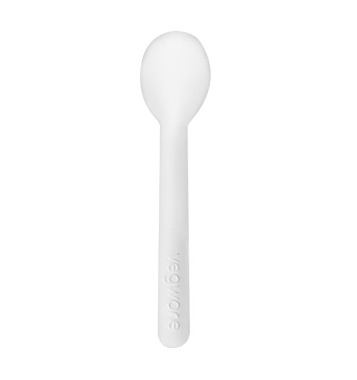 Rigid Cardboard Teaspoon White 13cm (1.000 Units)