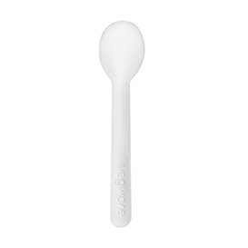 Rigid Cardboard Teaspoon White 13cm (50 Units)