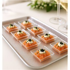 PS Transparent Tasting Dish 35ml (25 Units) 