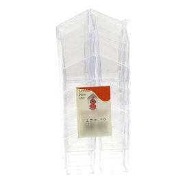 Transparent PS Diamond Tasting Glass 60ml (20 Units) 