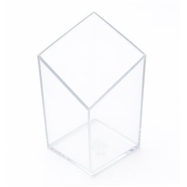 Transparent PS Diamond Tasting Glass 60ml (20 Units) 