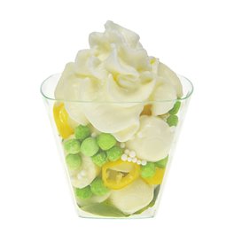 Transparent PS Tasting Glass 150ml High 6.1cm (20 Units) 