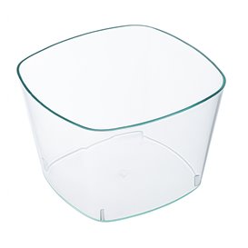 Tasting Bowl Low Transparent PS “Water Green” 150ml (200 Units)