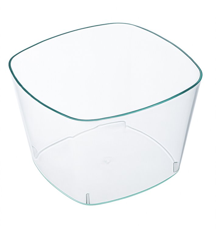 Tasting Bowl Low Transparent PS “Water Green” 150ml (200 Units)