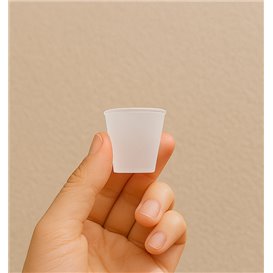 Shot Cup Reusable PP Transparent 25ml (100 Units)