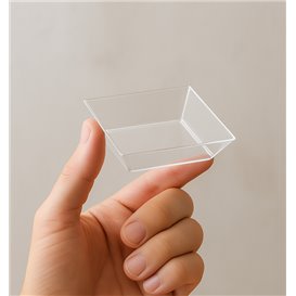PS Transparent Tasting Dish 35ml (25 Units) 