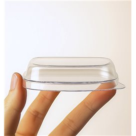 Dome Lid for Mini Bowl PS Transparent 7,5x7,5cm (2.000 Units)