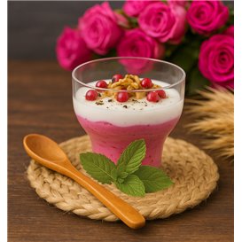 Reusable Mini Bowl in PS "Tulip" Clear 65ml (200 Units)