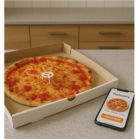 Plastic Pizza Saver 30mm (100 Units)