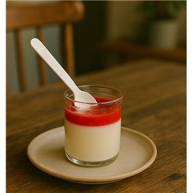 Paper Teaspoon Compostable White 11.5cm (50 Units)