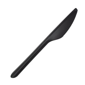 Reusable Knife in PP Black 17,8cm (1.000 Units)