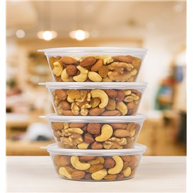 PP Plastic Souffle Cup with Hinged Lid Round 6Oz/180ml (100 Units)