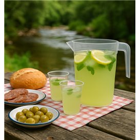 Plastic PP Pitcher 1.000ml (120 Units)