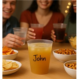 PP Mojito Glass Unbreakable Reusable Transparent 480 ml (10 Units)