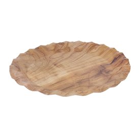 Kraft Paper Plate “Flower” Ø18cm 225g/m² (50 Units) 