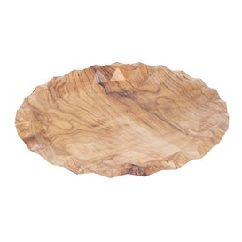 Kraft Paper Plate “Flower” Ø23cm 245g/m² (50 Units) 