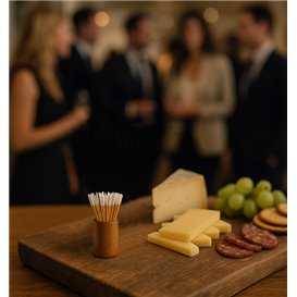 Bamboo Food Picks White Tip 7cm (300 Units)