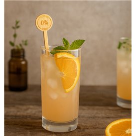 Bamboo 0% Alcohol Drink Stirrer 18cm (50 Units)