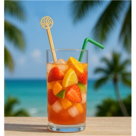 Bamboo Tree of Life Drink Stirrer 18cm (50 Units) 